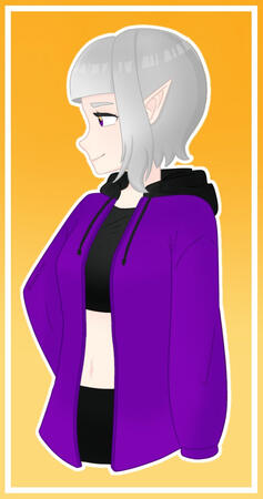 HALF BODY - SIMPLE SHADING - SIMPLE(6 USD)